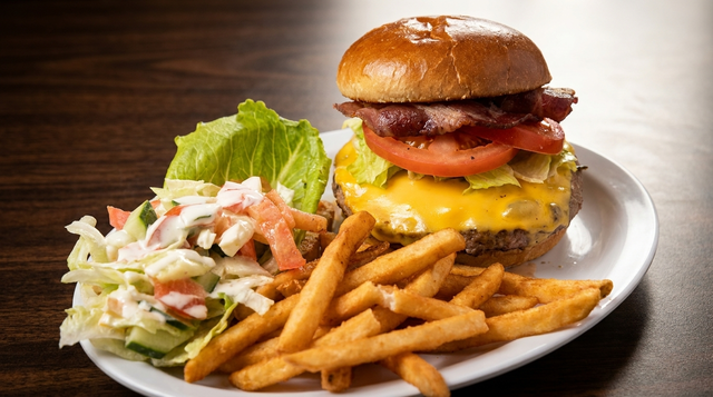 Classic Beef Burger.